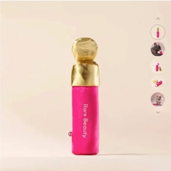 NWT Rare Beauty by Selena Gomez Soft Pooch Blush Dog Toy - Picture 2 of 7